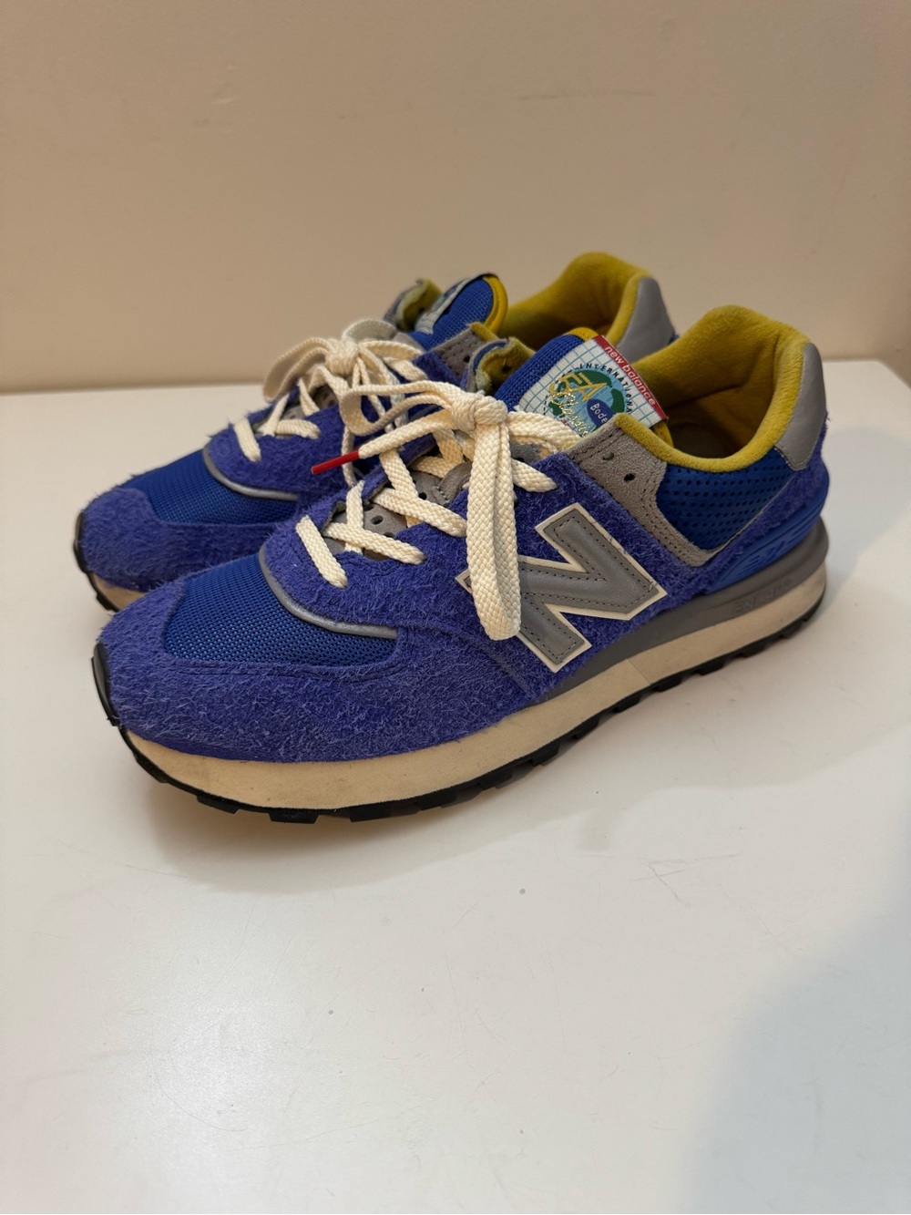 New Balance Bodega x 574 Legacy "Departure" Blue Suede Low Top Sneaker U574LGD1